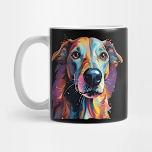 Greyhound Rainbow Mug